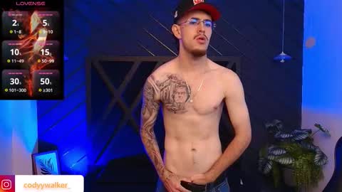 Snapshot of codyywalker chatting on 28, 2, 2026 Cody Walker online show from 28, 2, 2026