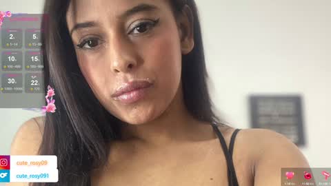 Snapshot of cute_rosy chatting on 14, 1, 2025 rosy online show from 14, 1, 2025