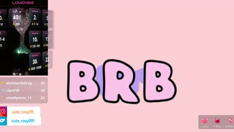 Snapshot of cute_rosy chatting on 11, 3, 2025 rosy online show from 11, 3, 2025