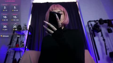Snapshot of cyberxgoddess_ chatting on 13, 2, 2025 Lily Goddess online show from 13, 2, 2025