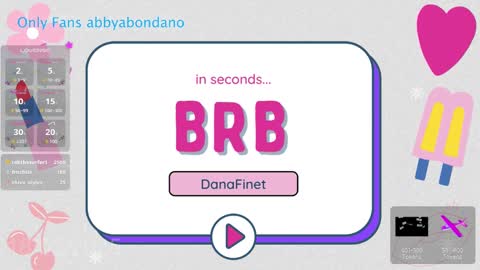 Snapshot of danafinet chatting on 18, 2, 2025 A B B Y online show from 18, 2, 2025