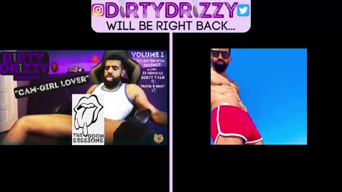 Snapshot of drizzys_room chatting on 12, 10, 2025 DirtyDrizzy online show from 12, 10, 2025