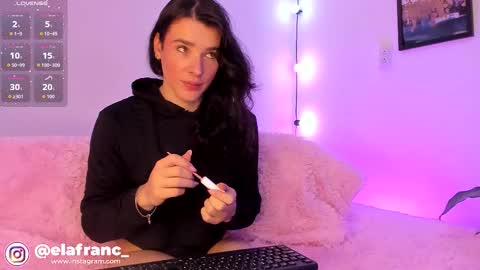 Elaia franco online show from 10, 2, 2026