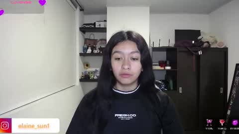 Snapshot of elaine_sun chatting on 9, 7, 2026 Elaine eli online show from 9, 7, 2026