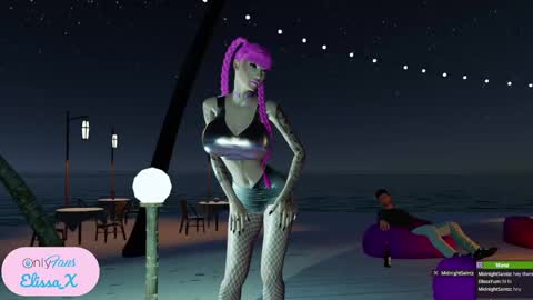 Snapshot of elissayum chatting on 16, 1, 2025 Petite Yumi online show from 16, 1, 2025