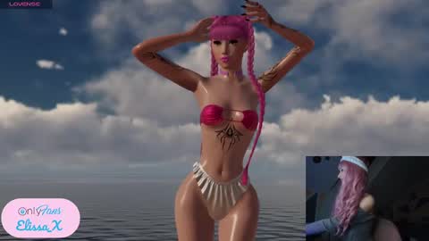 Snapshot of elissayum chatting on 11, 2, 2025 Petite Yumi online show from 11, 2, 2025