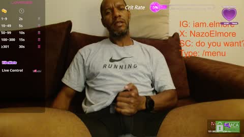 Snapshot of elmorenazogt chatting on 10, 1, 2025 My name is Elmore. Please say hello I like to chat with you. If you have requests or dirty talk please use tip online show from 10, 1, 2025