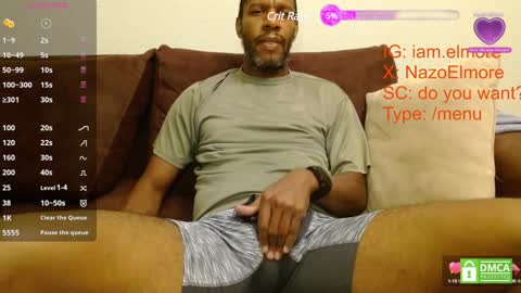 Snapshot of elmorenazogt chatting on 24, 1, 2025 My name is Elmore. Please say hello I like to chat with you. If you have requests or dirty talk please use tip online show from 24, 1, 2025