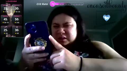 Snapshot of encasedbeauty chatting on 25, 4, 2026 Ela online show from 25, 4, 2026