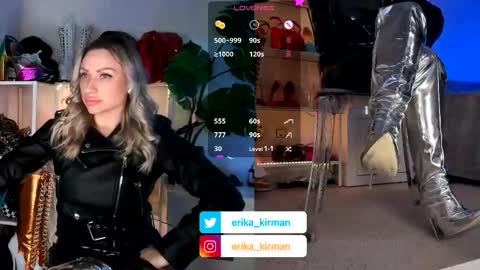 Erika      online show from 19, 1, 2026