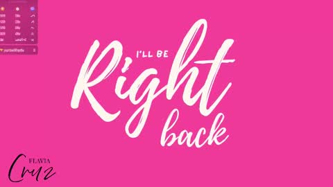 Flavia online show from 4, 10, 2025