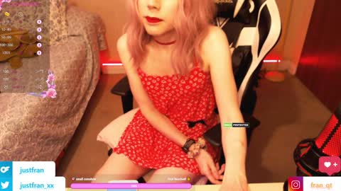 Snapshot of fran_qt chatting on 21, 1, 2025 Fran online show from 21, 1, 2025