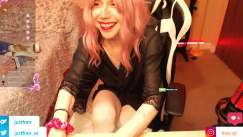 Snapshot of fran_qt chatting on 23, 1, 2025 Fran online show from 23, 1, 2025