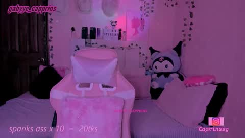 gabyye capprins online show from 12, 1, 2026