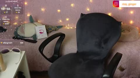 Snapshot of ginger_stay chatting on 11, 1, 2025 Ginger online show from 11, 1, 2025