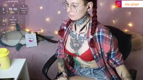 Snapshot of ginger_stay chatting on 14, 1, 2025 Ginger online show from 14, 1, 2025
