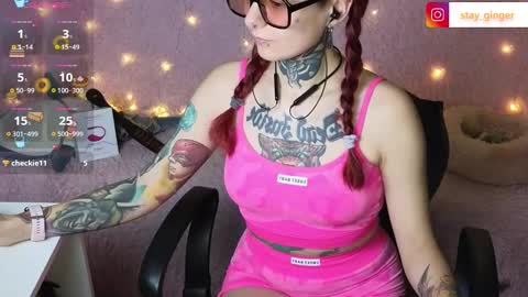 Snapshot of ginger_stay chatting on 27, 1, 2025 Ginger online show from 27, 1, 2025