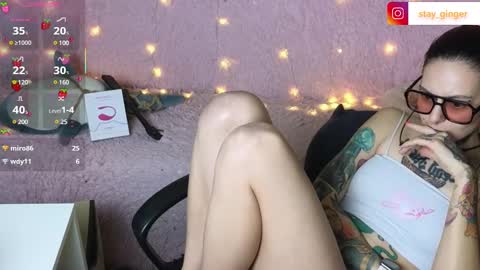 Snapshot of ginger_stay chatting on 12, 2, 2025 Ginger online show from 12, 2, 2025