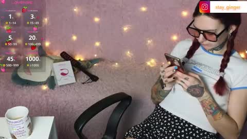 Snapshot of ginger_stay chatting on 1, 3, 2025 Ginger online show from 1, 3, 2025