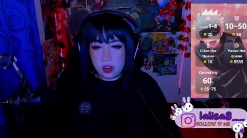 Snapshot of gloriette__ chatting on 11, 3, 2025 LALISA online show from 11, 3, 2025