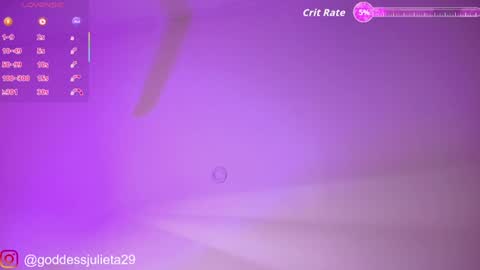 Snapshot of goddessjulieta chatting on 17, 6, 2026 Julieta online show from 17, 6, 2026