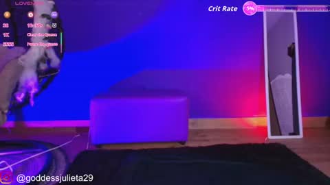 Snapshot of goddessjulieta chatting on 23, 6, 2026 Julieta online show from 23, 6, 2026
