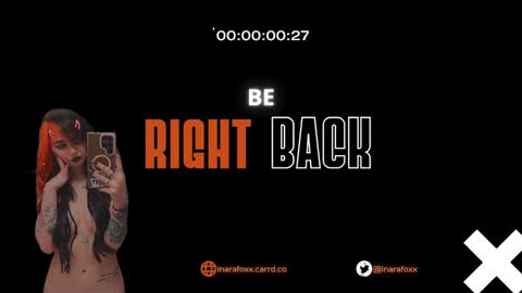 Inarafoxx online show from 18, 12, 2024