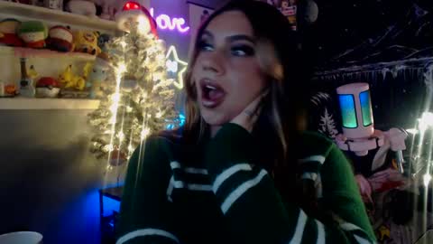 Snapshot of itsnickibabyy chatting on 25, 12, 2024 Nicki Foxx online show from 25, 12, 2024