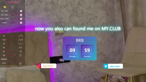 your kitty JANE roawww online show from 23, 2, 2025