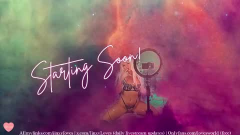 jinxy loves online show from 15, 4, 2026