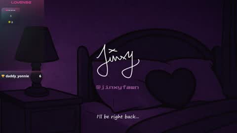 jinxyfawn online show from 13, 2, 2026