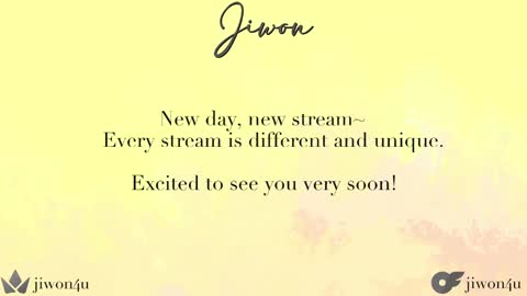 Snapshot of jiwon4u chatting on 5, 10, 2025 Jiwon online show from 5, 10, 2025
