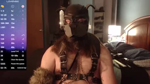 kinkywolf87 online show from 20, 1, 2025