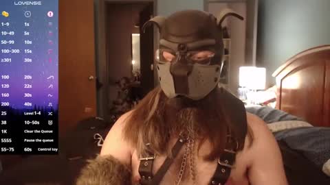 kinkywolf87 online show from 12, 3, 2025