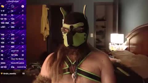 kinkywolf87 online show from 19, 12, 2025