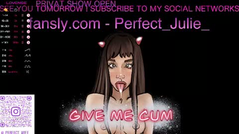  MY NAME IS JULIA  TO SEE MORE 18 CONTENT YOU CAN SUBSCRIBE TO  FANSLY -  online show from 10, 6, 2026
