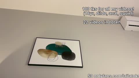 Snapshot of lailatoks chatting on 21, 12, 2024 lailatoks - TIP 100 tks get all my videos 22 VIDEOS SQUIRT PUSSY DILDO online show from 21, 12, 2024