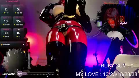Latex Ruby online show from 28, 4, 2026