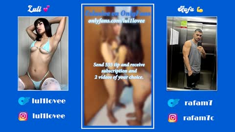 Snapshot of latinuycouple chatting on 16, 1, 2025 Rafa and Luli online show from 16, 1, 2025