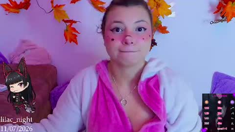 Snapshot of lilac_night chatting on 11, 7, 2026 Jen online show from 11, 7, 2026