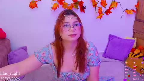 Snapshot of lilac_night chatting on 22, 7, 2026 Jen online show from 22, 7, 2026