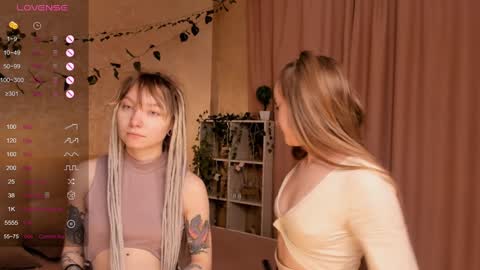 Snapshot of lisanelsona chatting on 2, 12, 2024 Hello our names are Kate and Alice this is our first day here. online show from 2, 12, 2024