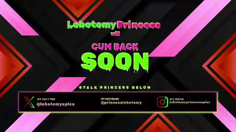 LobotomyPrincess online show from 3, 7, 2026