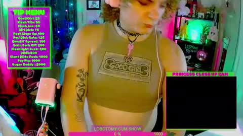 LobotomyPrincess online show from 11, 7, 2026