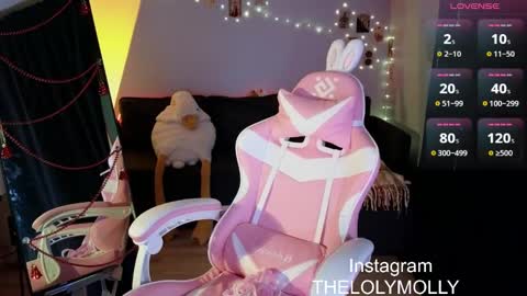 Snapshot of lolymolli chatting on 13, 12, 2024 Molli online show from 13, 12, 2024