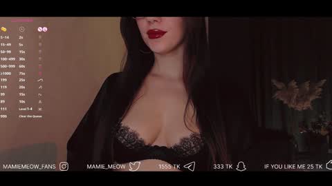 Snapshot of mamiemeow chatting on 22, 1, 2025 Your Miss Alice online show from 22, 1, 2025