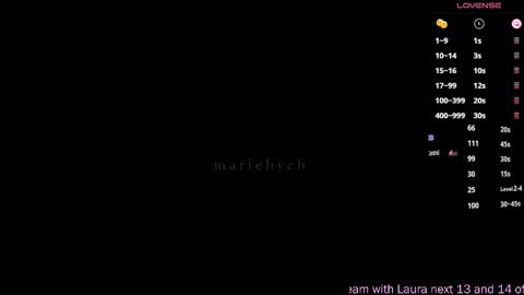 Maria  online show from 30, 11, 2025