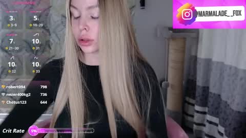 Marmalade Fox online show from 3, 4, 2026