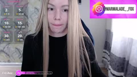 Snapshot of marmalade_fox chatting on 23, 7, 2026 Marmalade Fox online show from 23, 7, 2026