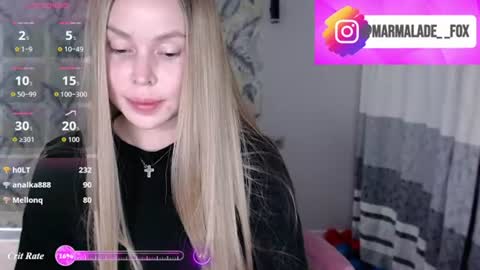 Snapshot of marmalade_fox chatting on 31, 7, 2026 Marmalade Fox online show from 31, 7, 2026